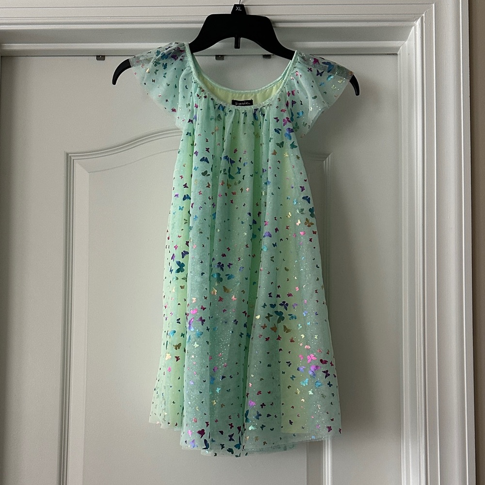 Mint Green Starry Dress